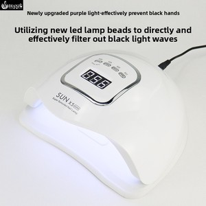 Nueva Lámpara de Uñas Inteligente SUN X10MAX con LED UV, Secado Rápido de Esmalte en Gel, Lámpara de Fototerapia de Alta Potencia, Portátil, Temporizador de 10s/30s/60s/99s - Product Image 2