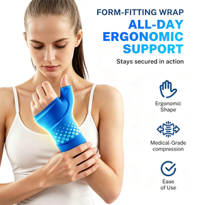 Guantes de Gel Frío/Calor para Alivio del <span class=keywords><strong>Dolor</strong></span> de Túnel Carpiano, Tenosinovitis de De Quervain, Articulación CMC y Muñeca - Terapia de Compresión para Manos - Product Image 5