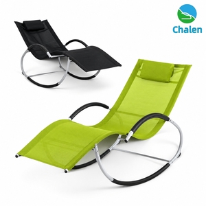 Relaxation en plein air Zero Gravity Chair Recliner Pliable Metal Sun Lounger for Courtyard Hotel Villa Use-for Garden Settings - Product Image 1