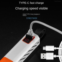 Senter LED Taktis Ultra-Terang Zoom Teleskopik Mini Darurat Luar Ruangan Isi Ulang untuk Berkemah Tahan Air IP65 Bersertifikasi CE