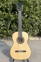 Aiersi Music Musical Instruments Spruce Double Top Hauser Guitar with Raised Fretboard and Port