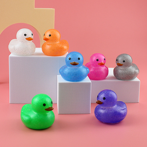 Sıcak satış küçük sarı ördek banyo oyuncak toptan roman plastik promosyon ürünleri çocuk hediye yüzme havuzu ve eğlence parkı için - Product Image 5