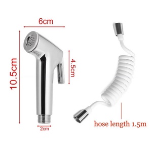 ABS Bathroom Water Saving Bathroom Cleaning Shower Head Toilet Bidet Shower Sprayer Hand-held Bidet Faucet <b>Spray</b> - Product Image 2