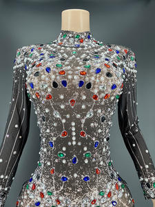 Zanzenovance — robe De Bal à paillettes pour femmes, Sexy, en strass, scintillante, <span class=keywords><strong>tenue</strong></span> De fête, De Bal, Y2471, modèle <span class=keywords><strong>2022</strong></span> - Product Image 5