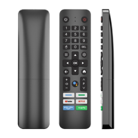 Fabrication OEM personnalisée G34A G34B 2.4G BT Air Mouse Télécommande vocale pour projecteur, Android TV Box, Smart TV