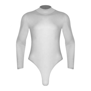 Traje Deportivo de una Pieza para Hombre, Color Sólido, Leotardo, Mono, Ropa Deportiva para Yoga, Gimnasio, Uso Diario, Informal - Product Image 5