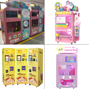 Công viên giải trí Mini Thế giới <span class=keywords><strong>2025</strong></span> Máy bán hàng tự động mới Công viên chủ đề kem/bỏng ngô/bông/Máy trò chơi VR - Product Image 6