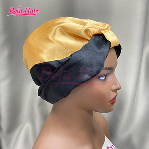 Cuffie all'ingrosso cuffie con Logo personalizzato cuffie per dormire da donna cuffie in raso per capelli con doppia fodera a due colori - Product Image 2