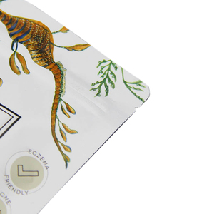 Individueller bedruckter Standbeutel Doypack Mylar 50 g 100 g 200 g 250 g Kaffee Körperpeeling Bad Salz Kunststoffverpackung Reißverschlussbeutel - Product Image 5