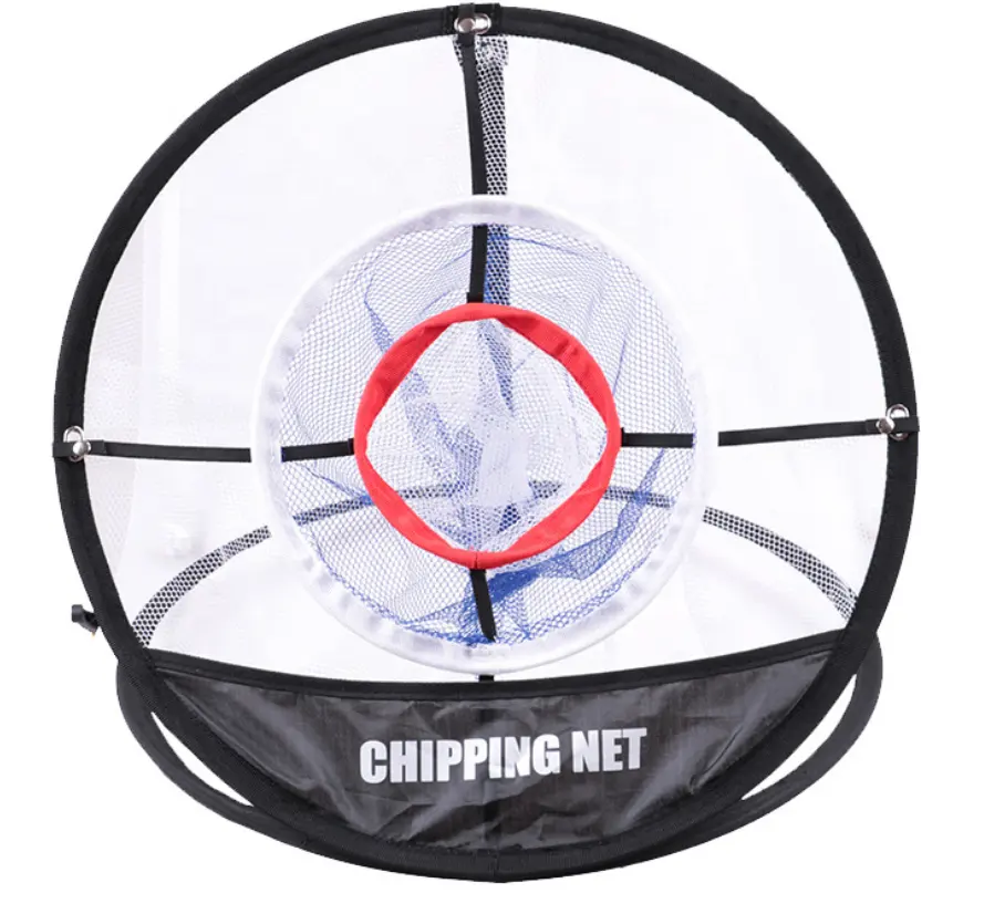 Golf Chipping Net Halaman Belakang Penggunaan Dalam Ruangan Praktek Memukul Jaring Pop Up Target Net