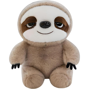 ตุ๊กตาสลอธสามนิ้วแบบน่ารักสั่งทำพิเศษ พร้อมหน้ายิ้ม ของขวัญวันเกิดสำหรับเด็กชายและเด็กหญิง - Product Image 1