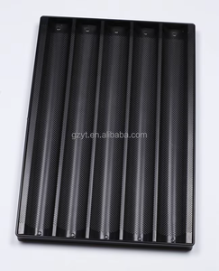 Plaque de cuisson perforée antiadhésive de haute qualité pour pain, 5 fentes, pour pain français, vente chaude - Product Image 3