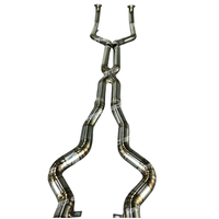 Système de catback d'échappement valvé en titane Performance pour échappement bmw F10 M5 f06 m6