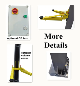 Mesin pengangkat hidrolik silinder ganda pengangkat mobil dua pos Mini kualitas tinggi sangat populer - Product Image 4