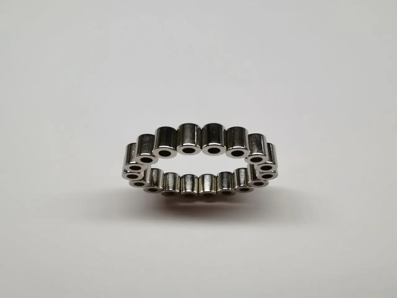 A basso prezzo personalizzato singolo Uni polo radiale anello N38 N42 N45 N50 N52 terre Rare Ndfeb anello al neodimio magnete