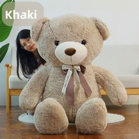 Ours en peluche super doux extra large, coussin de lit à câliner, cadeau d'anniversaire, coton PP, grande taille, vente en gros, unisexe, pour jeunes, fabriqué au Jiangsu