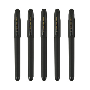 Frosted Gel Pen 1.0mm Black Ink Office School Use - Product Image 5