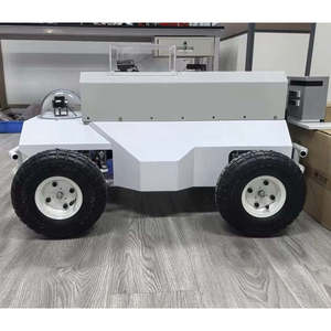 Robot Inteligente Ros 4WD con Dirección Delantera Ackermann para Inspección Automática, Chasis con Suspensión de Alambre para Inspección, Chasis de Coche Inteligente - Product Image 4