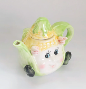 Originale Mini Teiera a Forma di Pannocchia, Teiera in Porcellana per Souvenir, Ottimo Aggiunta alla Tua <span class=keywords><strong>Collezione</strong></span> di <span class=keywords><strong>Teiere</strong></span> Originali - Product Image 2