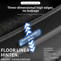 Tapis de coffre arrière en caoutchouc de luxe sur mesure, épaisseur 10 mm, imperméables, doublures de protection pour le plancher du coffre, compatibles avec NIO ET7 ET5 ES8 ES6 EC6