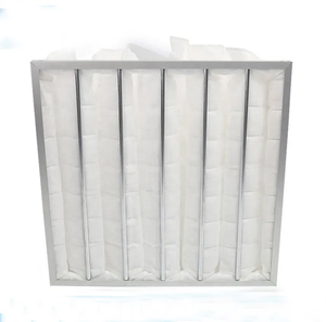 Nueva fábrica <span class=keywords><strong>AGF</strong></span> OEM/ODM F5 F6 F7 F8 F9 Filtro de panel de algodón no tejido multicapa Filtro de bolsa de aire de eficiencia media - Product Image 3