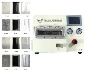 TBK 508A 5 in 1 LCD OCA gebogen screen glas vacuüm lamineren debubble machine voor Samsung rand modellen