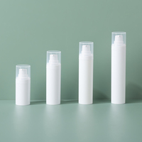 Flacon pompe sans air personnalisé pour nettoyant, lotion, sérum, crème solaire – Nouveauté promotionnelle pour les voyages et les cadeaux – Emballage cosmétique