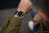 Montre connectée sportive robuste pour homme avec moniteur de fréquence cardiaque, notifications WhatsApp, appels Bluetooth, mode GPS