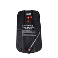 Sac d'eau de douche de 20l en usine, sac d'eau chaude Portable de bain de Camping en PVC d'exercice de voyage en plein air