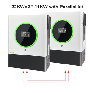 Jesudom Système Hybride Parallèle 11KW 48VDC vers 230VAC à Onde Sinusoïdale Pure Fonctionnant Sans Batteries Hors Réseau - Product Image 3