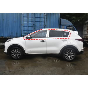 Ô Tô Thép không gỉ bên ngoài <span class=keywords><strong>TRIM</strong></span> phần OEM cho <span class=keywords><strong>Kia</strong></span> Sportage Chrome cửa sổ <span class=keywords><strong>TRIM</strong></span> - Product Image 6