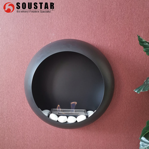 <strong>Steel</strong> Decorative <strong>Fireplace</strong> Free-Standing Bioethanol <strong>Fireplace</strong> for <strong>Outdoor</strong> and Apartment Use - Product Image 2