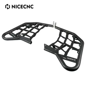 Nicecnc 5052 Aluminium Zwarte Nerf Staven Met Net Voor Yamaha Raptor 700r Yfm700r 2009-2013 15-24 700 Yfm700 2015-2023 2024