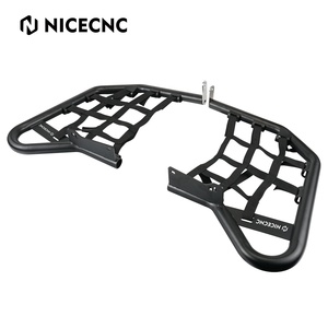 Estriberas Negras de Aluminio 5052 con Red NiceCNC para Yamaha <span class=keywords><strong>Raptor</strong></span> 700R YFM700R 2009-2013 15-24 <span class=keywords><strong>700</strong></span> YFM700 2015-2023 2024 2026 - Product Image 1