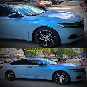 Guangzhou Tide couleur fabricant voiture feuille <span class=keywords><strong>vinyle</strong></span> voiture Wrap vente chaude couleur <span class=keywords><strong>Rock</strong></span> gris caméléon <span class=keywords><strong>vinyle</strong></span> autocollant - Product Image 2