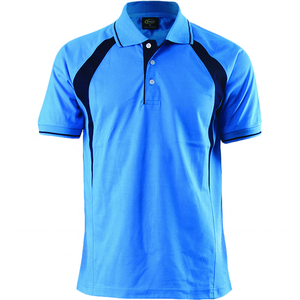 Venta al por mayor de camisetas de polo de golf de secado rápido con logotipo personalizado para hombre, uniforme ajustado de punto con diseño de sublimación de impresión bordada - Product Image 5