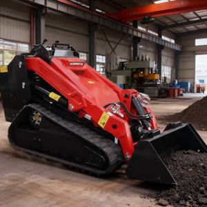 Nuovo Mini Caricatore Cingolato Diesel con Motore Kubota 36KW, Alta Potenza di Scavo, Design Compatto per Uso Agricolo - Product Image 1