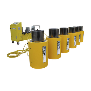 Vérin hydraulique industriel simple effet 10000 PSI, haute puissance 100T, modèle d'installation et d'entretien en acier CLSG-1002 - Product Image 1