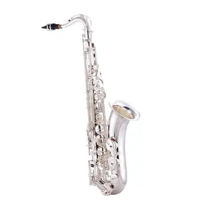 SEASOUND OEM Professional Silver Tenor Saxophone Woodwind Instrument JYTS103S