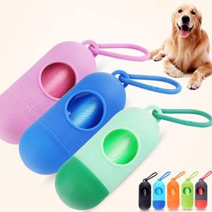 Biodégradable animal de compagnie nettoyage déchets sac poubelle boîte Portable personnalisé <span class=keywords><strong>chat</strong></span> caca distributeur litière élimination chien merde merde sacs à ordures - Product Image 2