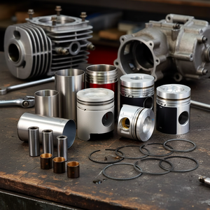 Nouveau scooter à piston en alliage d'aluminium pour Peugeot 50 CC rénovation/mise à niveau - Product Image 2