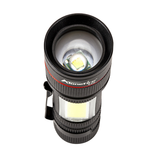 Alonefire Đèn Pin LED Mini Sạc USB COB X26 T6 Đèn Pin Chiếu Sáng Ban Đêm Học Sinh Bỏ Túi Thu Phóng Chống Nước - Product Image 4