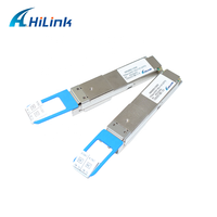 Transceiver Fibre Optique Hilink 100G Ethernet DWDM QSFP28 80KM SMF Double Connecteur SFP CS DOM