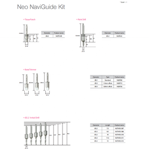 ชุดเครื่องมือผ่าตัดฝังรากเทียมทางทันตกรรม <span class=keywords><strong>Neo</strong></span> <span class=keywords><strong>Biotech</strong></span> Guide Kit ของแท้ ผลิตจากเหล็กและเรซิ่น สำหรับขายปลีกและขายส่ง - Product Image 3