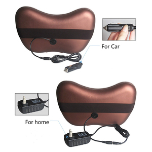 8 Head Massage Pillow Electric Rolling Kneading Massage Pillow Neck <strong>Massager</strong> Shoulder <strong>Back</strong> Full Body with Heat <strong>Car</strong> Home Plug - Product Image 5