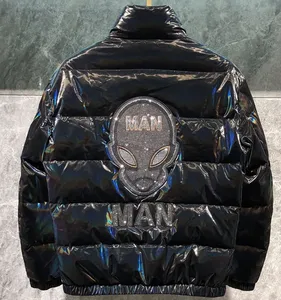 Vendita calda giacca da <span class=keywords><strong>uomo</strong></span> a manica lunga personalizzata invernale corta piumino piumino da <span class=keywords><strong>uomo</strong></span> - Product Image 4