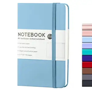 Caderno clássico PU de capa dura Diário 2024 Impressão personalizada Cadernos manuais Cadernos para presentes