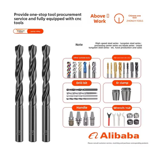 Shanggong HSS độ cứng cao khoan <span class=keywords><strong>bit</strong></span> thẳng chân xoắn lỗ đặc biệt cho hợp kim sắt thép không gỉ 1-20 cường độ cao - Product Image 3