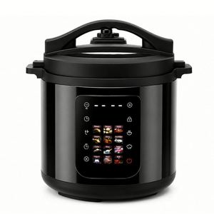 Cuisinière à pression électrique professionnelle noire antiadhésive, multifonction automatique, pour la cuisine à domicile - Product Image 1