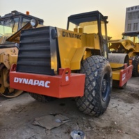 ديناباك CA301D ضاغط اهتزازي أحادي الأسطوانة بوزن 12.5 طن لأعمال التربة والحصى في السكك الحديدية